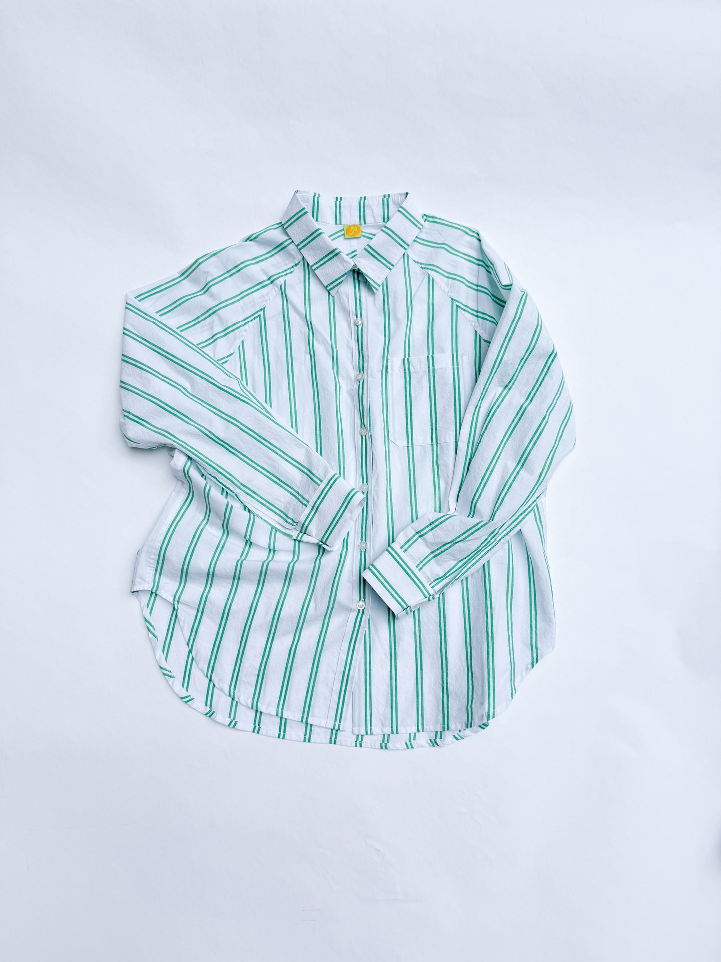 Rose Raglan Button Up