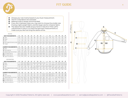 Rose Raglan Button Up