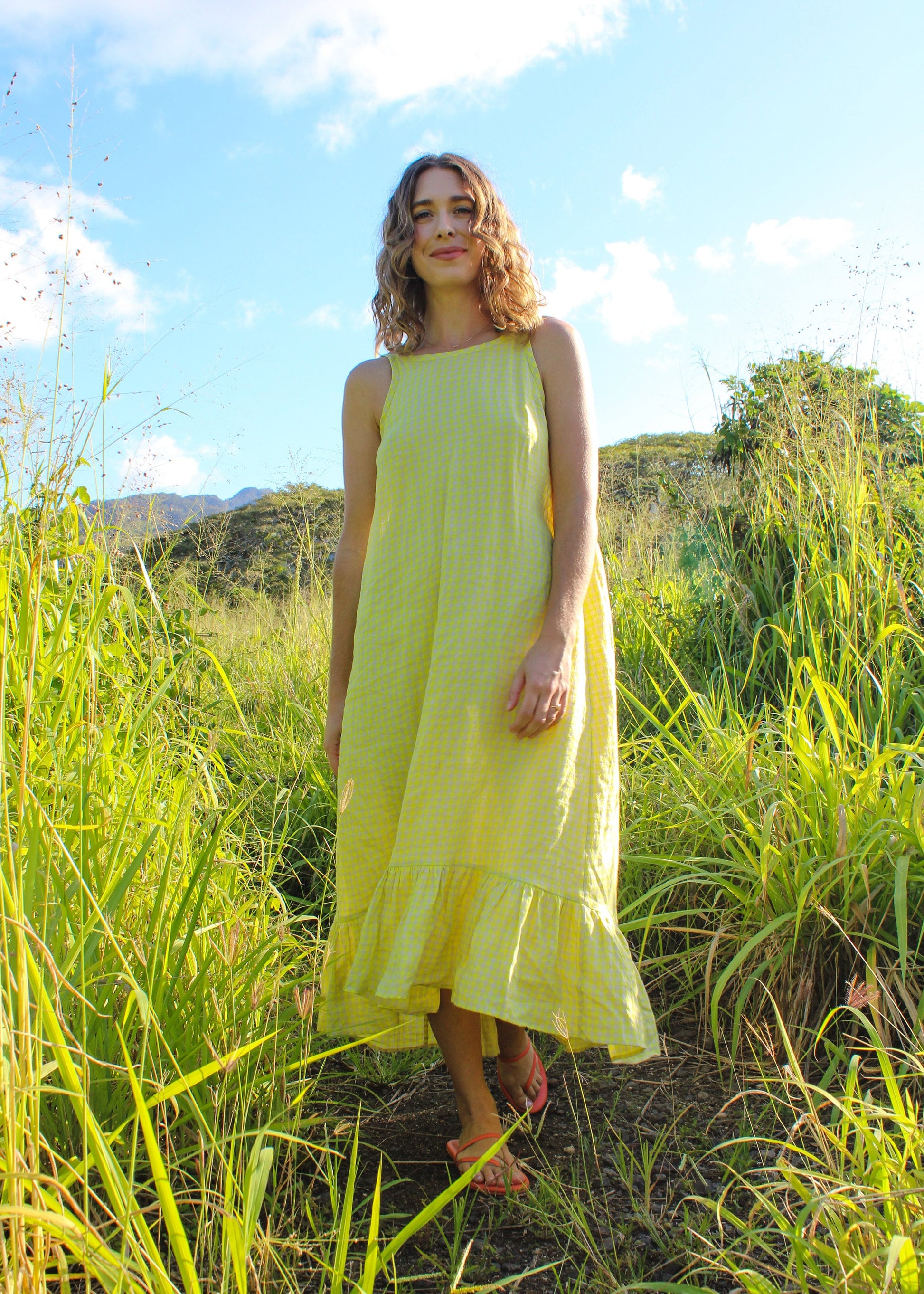 Hallon Dress sewing pattern by Paradise Patterns